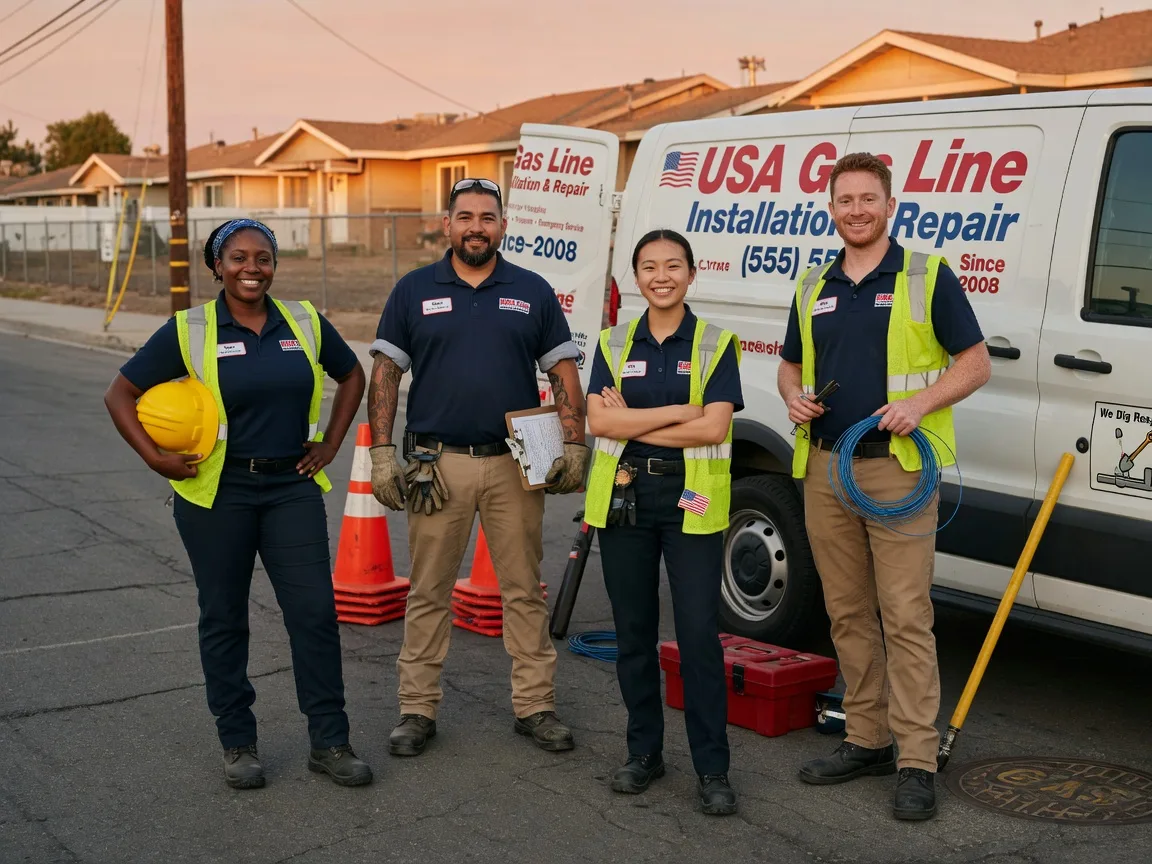 Gas Line Installation company in Gerber, CA